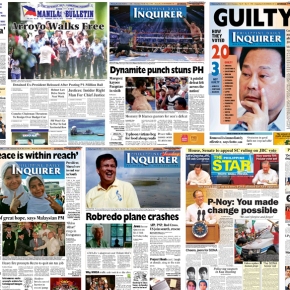 Front Pages 2012 Gallery